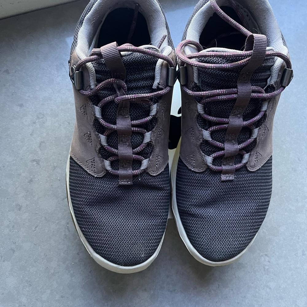 Teva Gray and Purple Sneakers